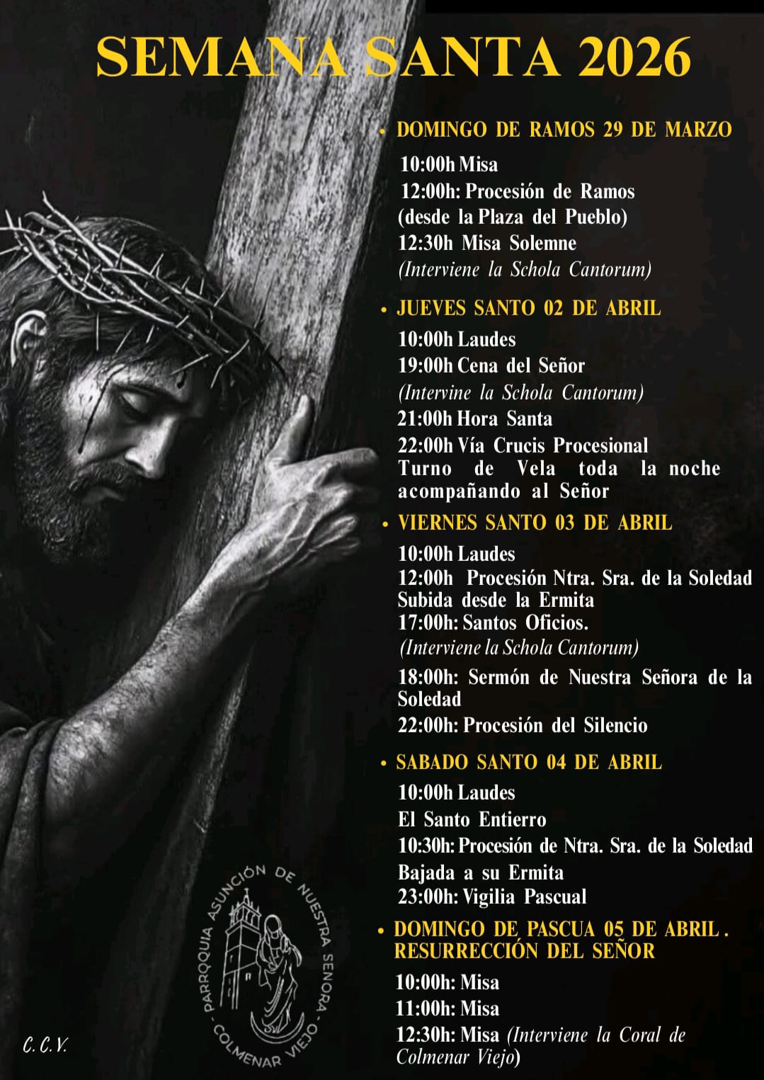 basilica colmenar semana santa 2026